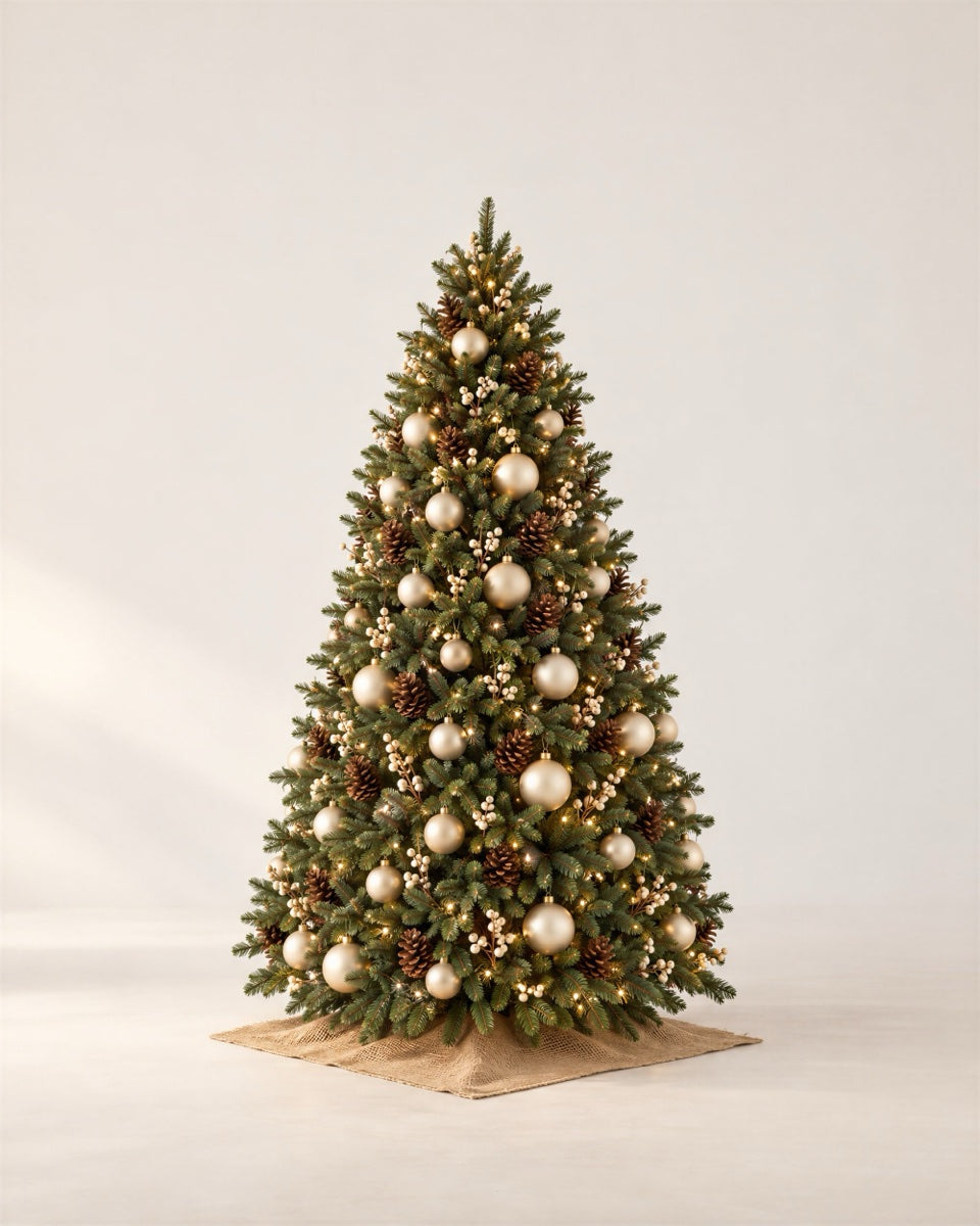 Nordic Cream decorated tree